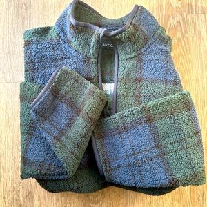 Men’s Náutica Plaid Fleece XL